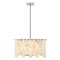 Z-Lite Viviana Chandelier, 8-Light, 19.75 In.W x 12 In.H, Polished Nickel/Alabaster 345P20-PN - alternate 7